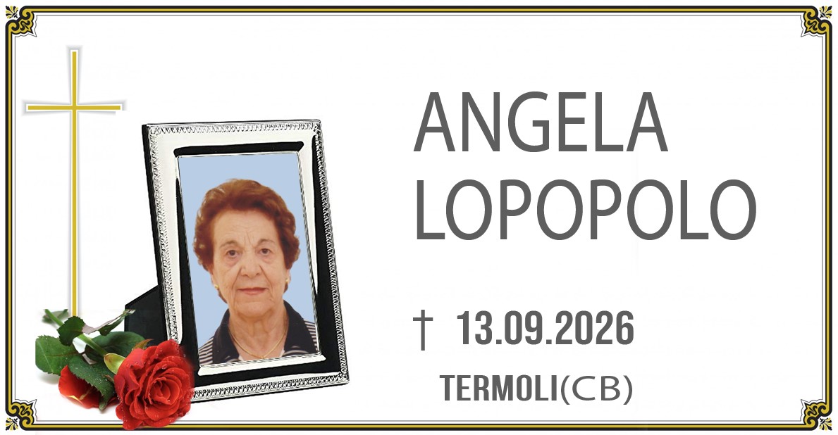 ANGELA LOPOPOLO 13-09-2026