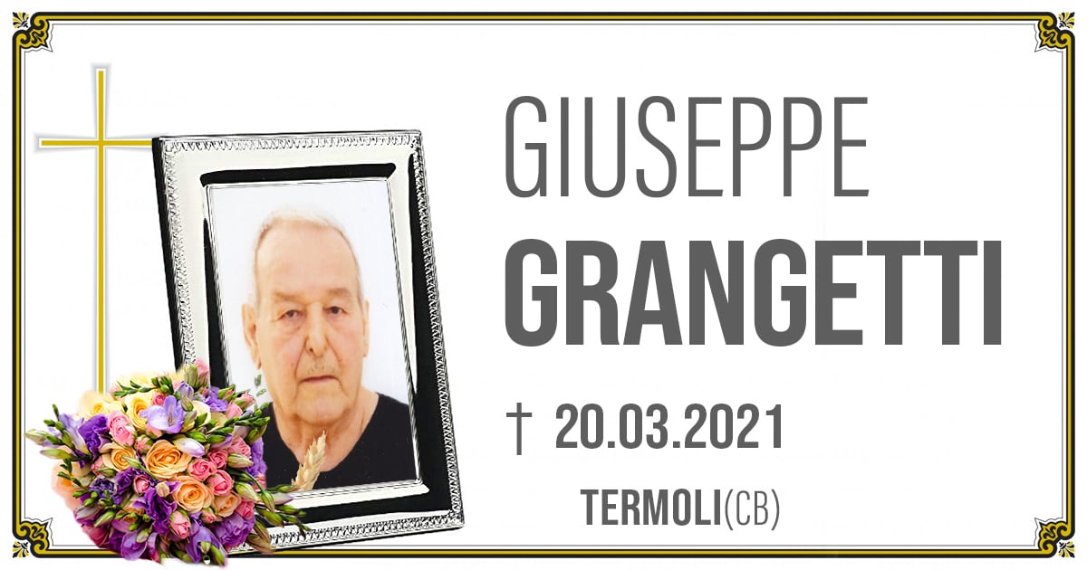 GIUSEPPE GRANCETTI 20.03.2021