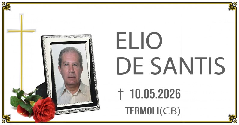 ELIO DE SANTIS 11/05/2026