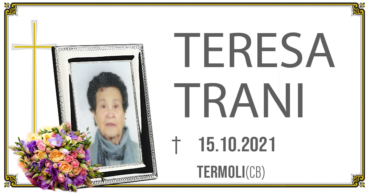 TERESA TRANI 15-10-2021