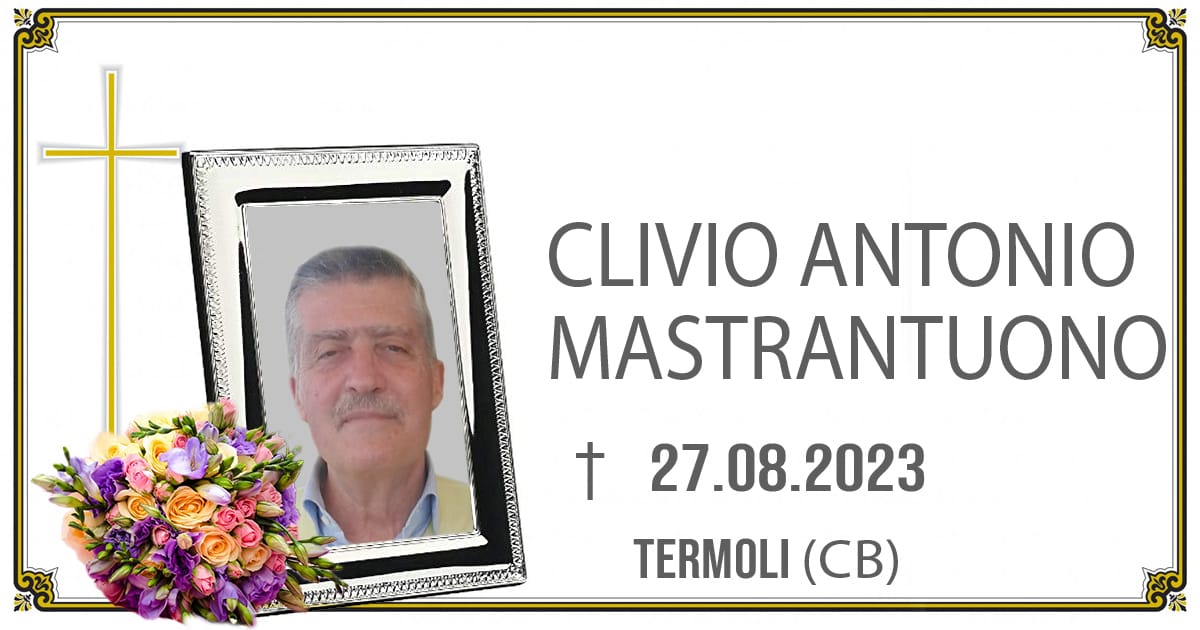 CLIVIO ANTONIO MASTRANTUONO 27/08/2023