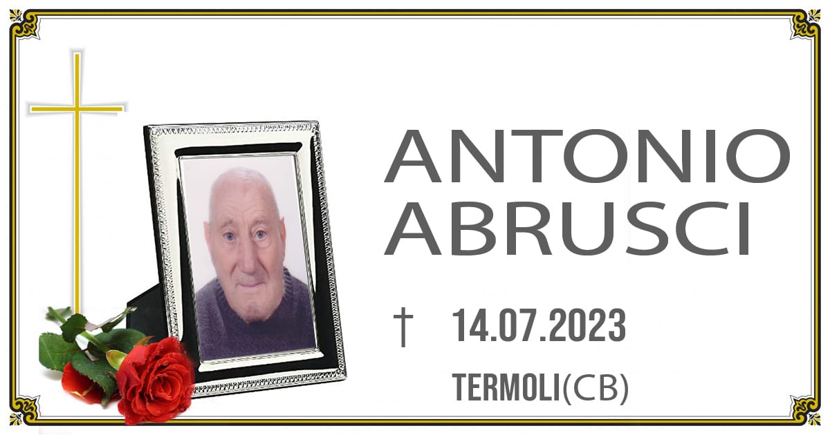 ANTONIO ABRUSCI 14/07/2023