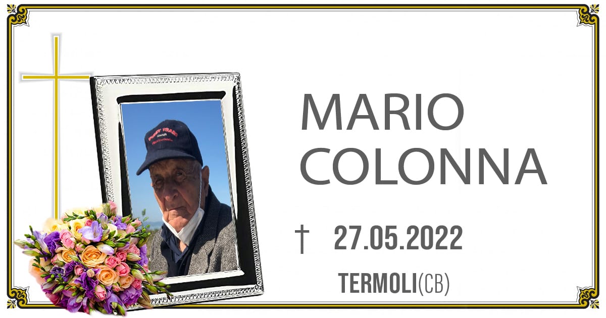 MARIO COLONNA 27/05/2022 