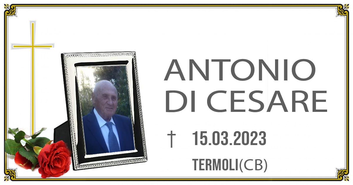 ANTONIO DI CESARE 15/03/2023