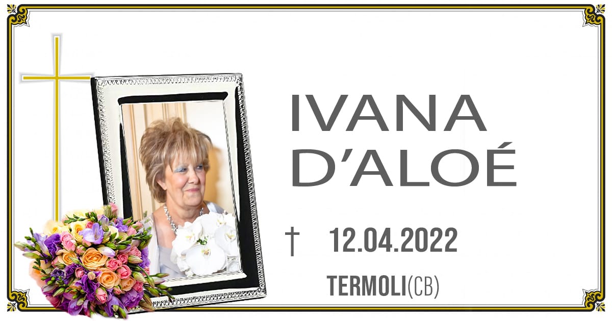 IVANA D'ALOÉ 12/04/2022                    