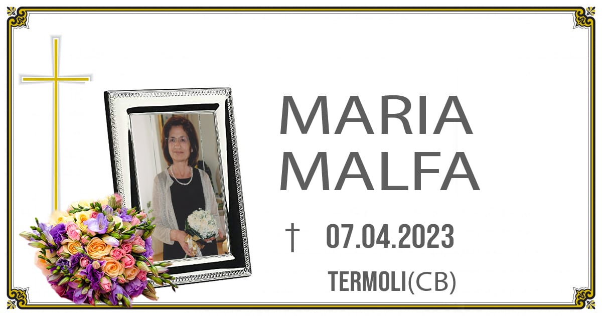 MARIA MALFA 08/04/2023