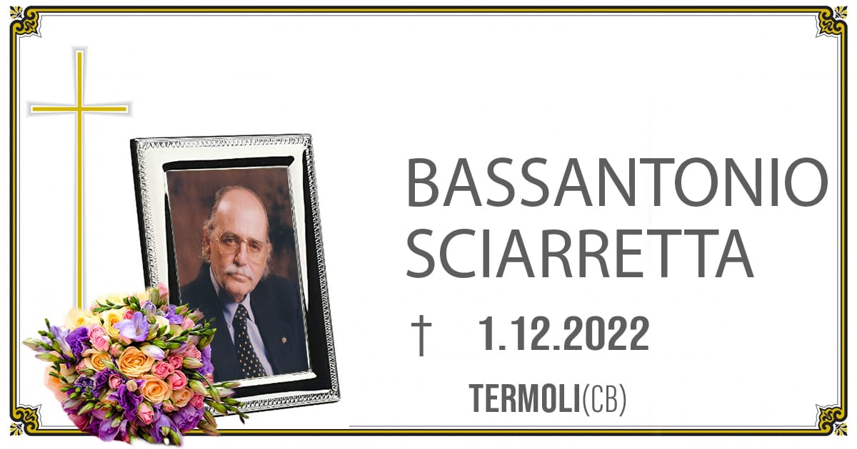 BASSANTONIO SCIARRETTA  01/12/2022