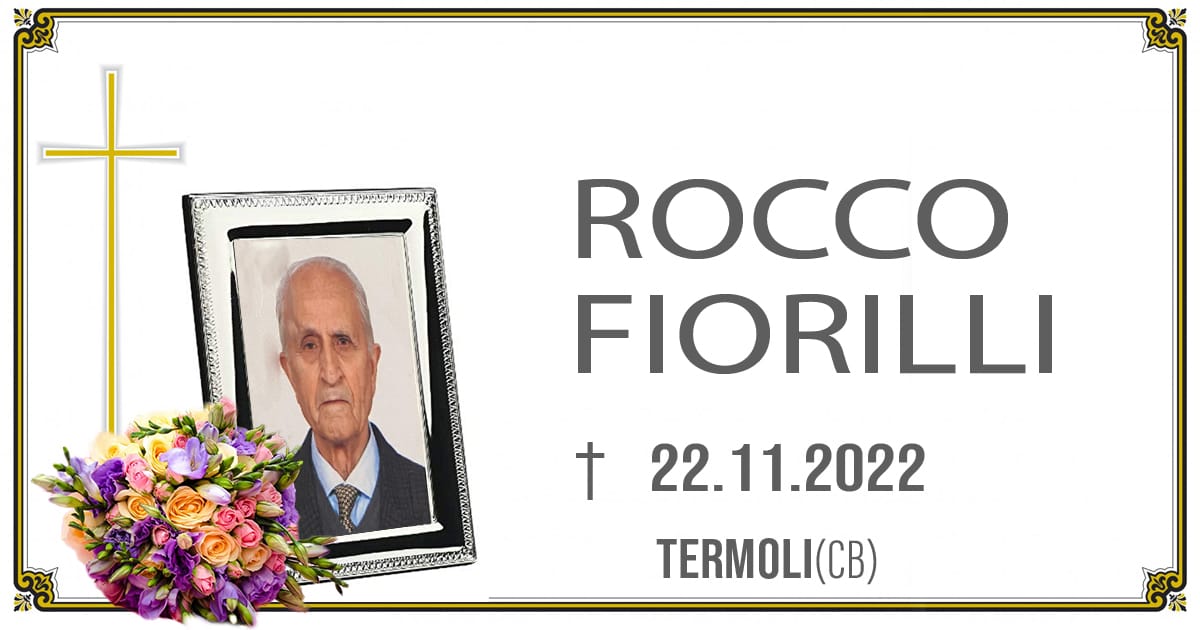 ROCCO FIORILLI 22/11/2022