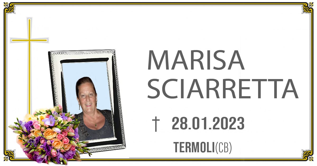 MARISA SCIARRETTA 28/01/2023