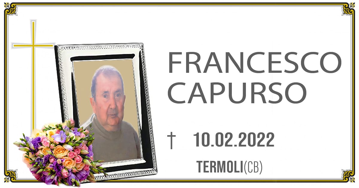 FRANCESCO CAPURSO 10/02/2022       