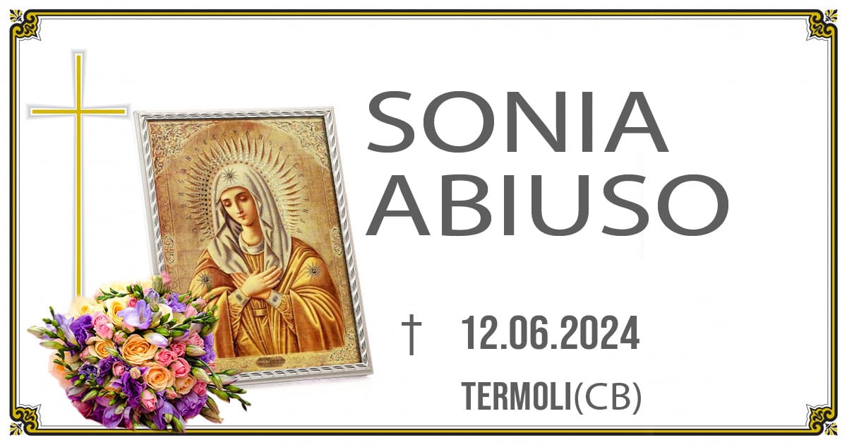 SONIA ABIUSO 12/06/2024   