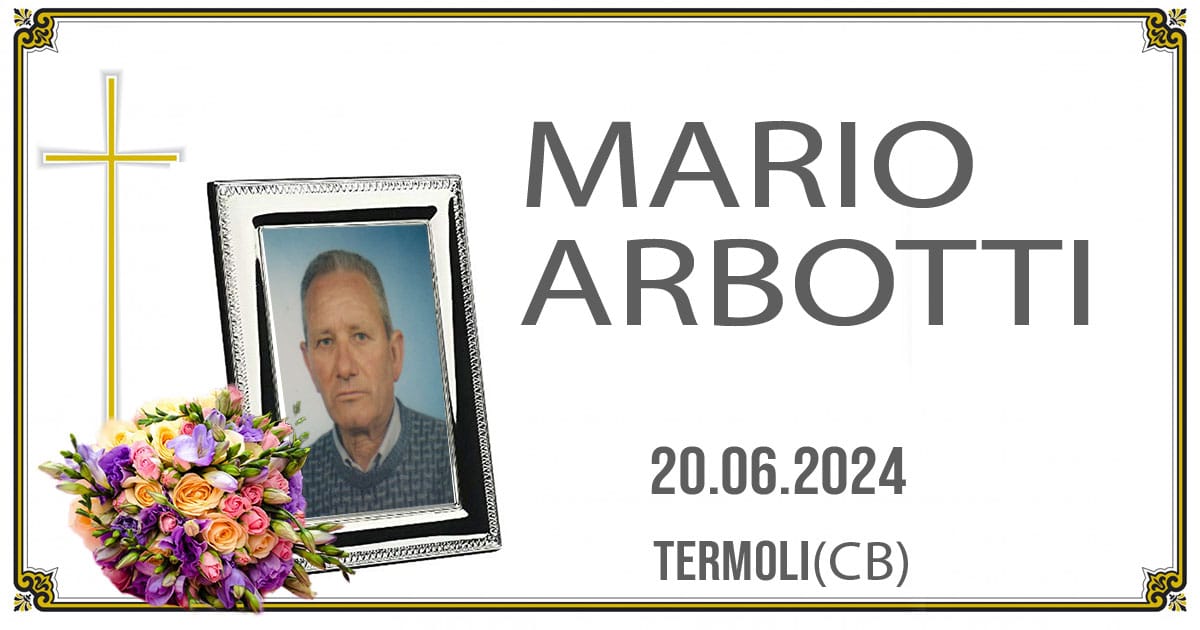 MARIO ARBOTTI 20/06/2024