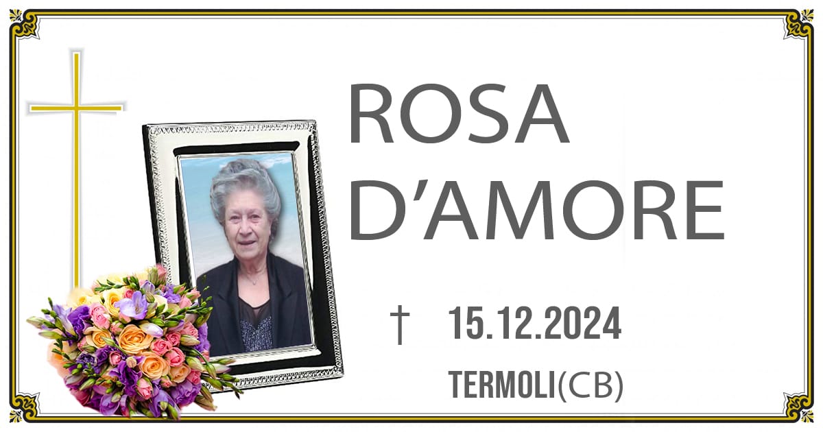 ROSA D'AMORE 15/12/2024