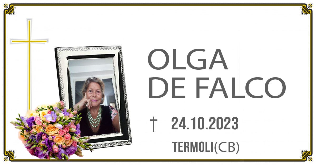 OLGA DE FALCO 24/10/2023