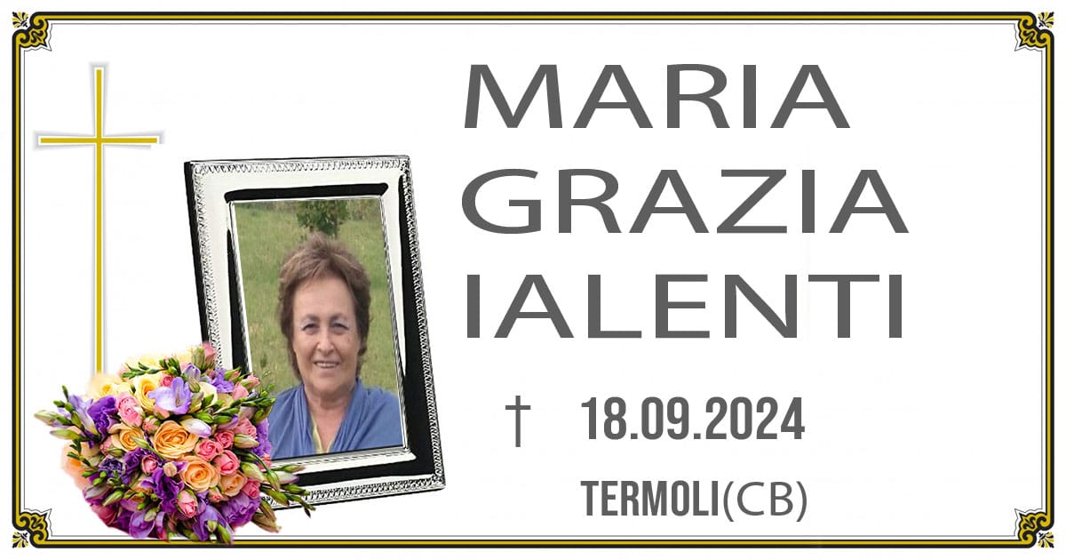 MARIA GRAZIA IALENTI 18/09/2024 