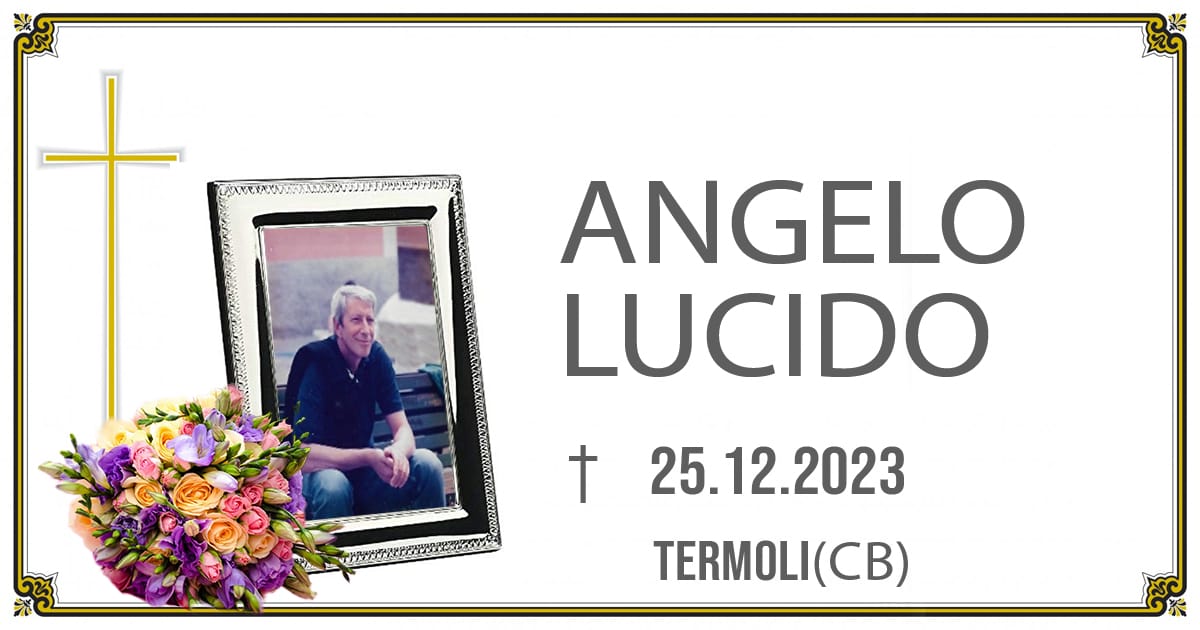 ANGELO LUCIDO 25/12/2023