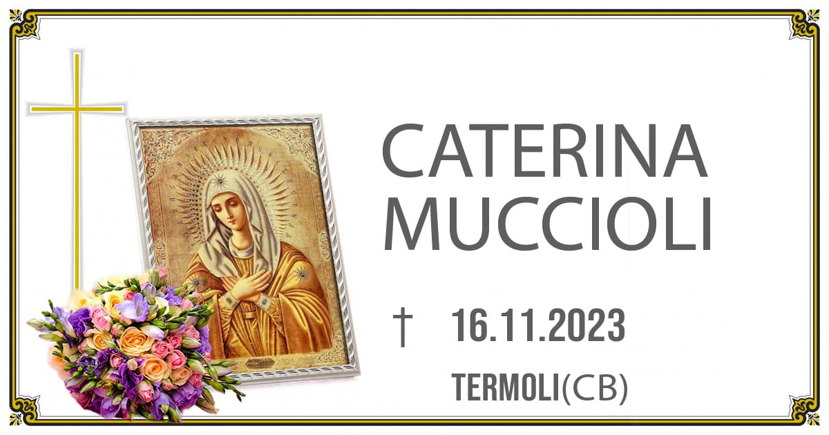 CATERINA MUCCIOLI 16/11/2023