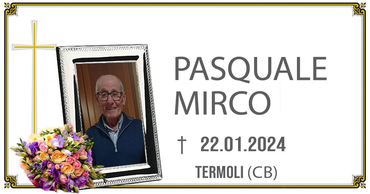 PASQUALE MIRCO 22/01/2024