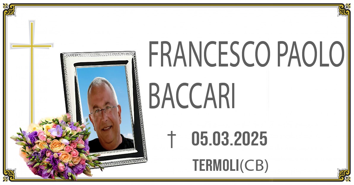 FRANCESCO PAOLO BACCARI 05/03/2025