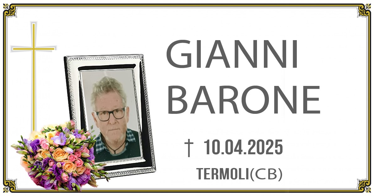 GIANNI BARONE 10/04/2025