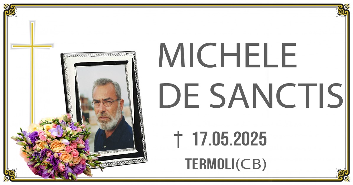 MICHELE DE SANCTIS 17/05/2025