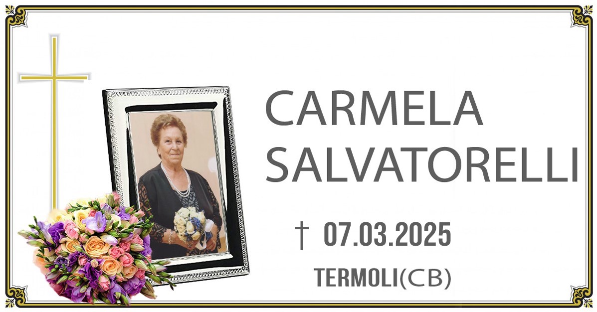 CARMELA SALVATORELLI 07/03/2025