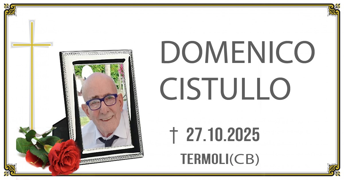 DOMENICO CISTULLO 27/10/2025