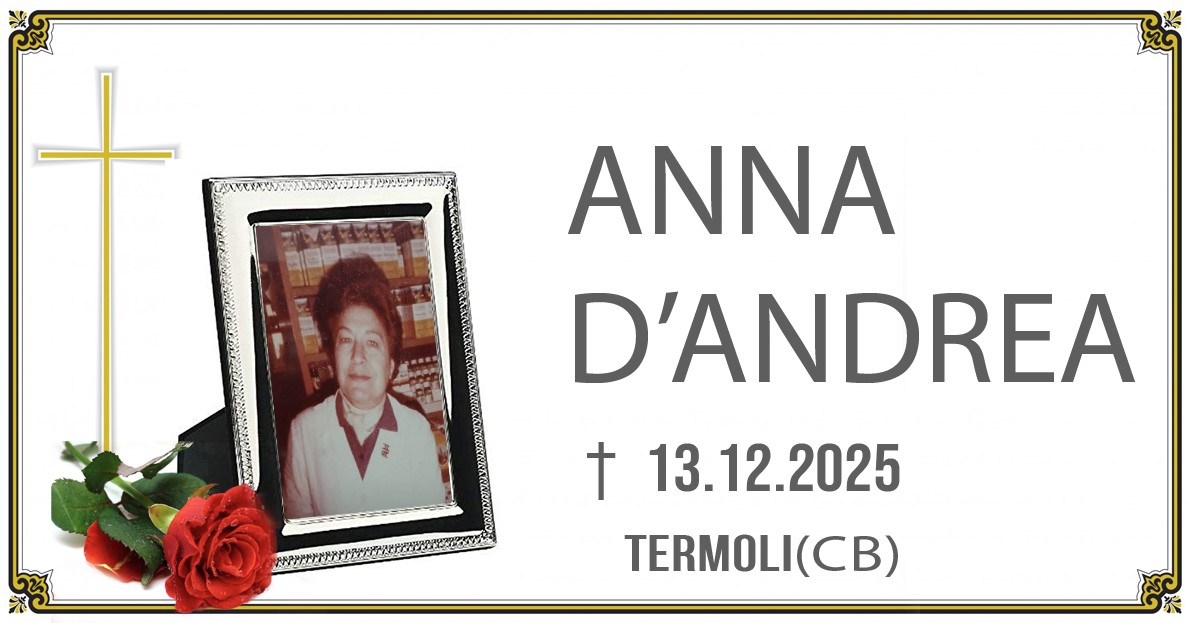 ANNA D'ANDREA 13/12/2025