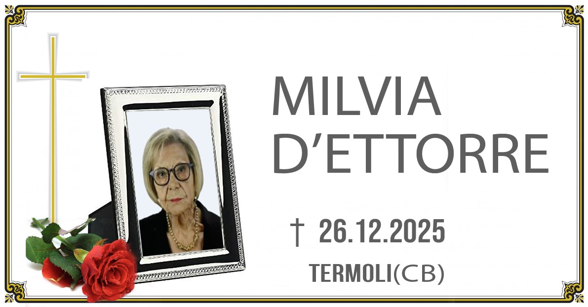 MILVIA D'ETTORRE 26/12/2025