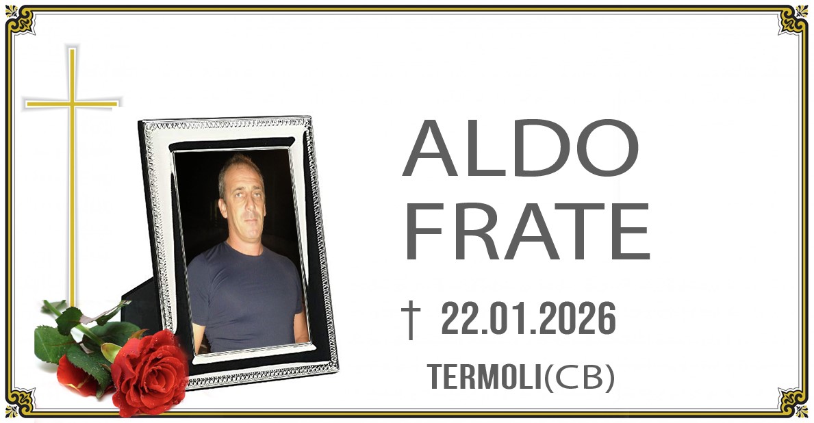 ALDO FRATE 22/01/2026