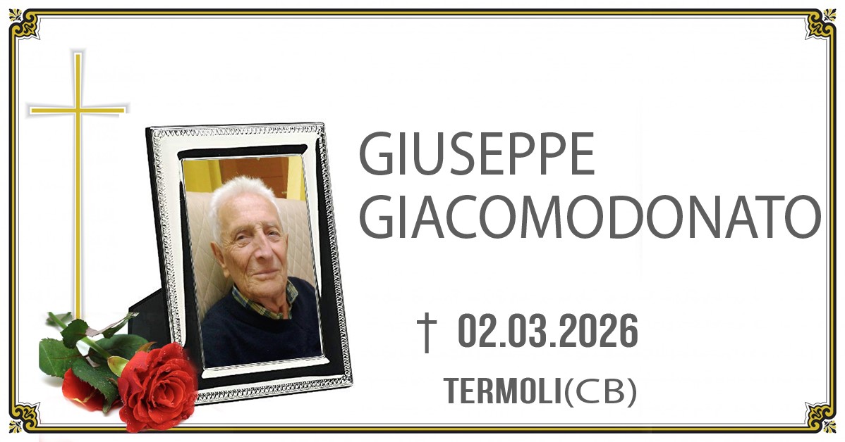GIUSEPPE GIACOMODONATO 02/03/2026