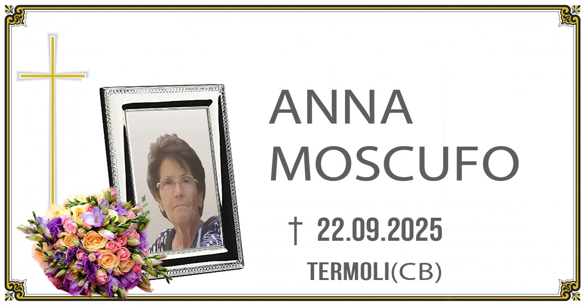 ANNA MOSCUFO 22/09/2025