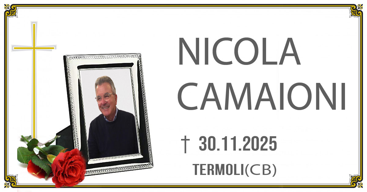 NICOLA CAMAIONI 30/11/2025