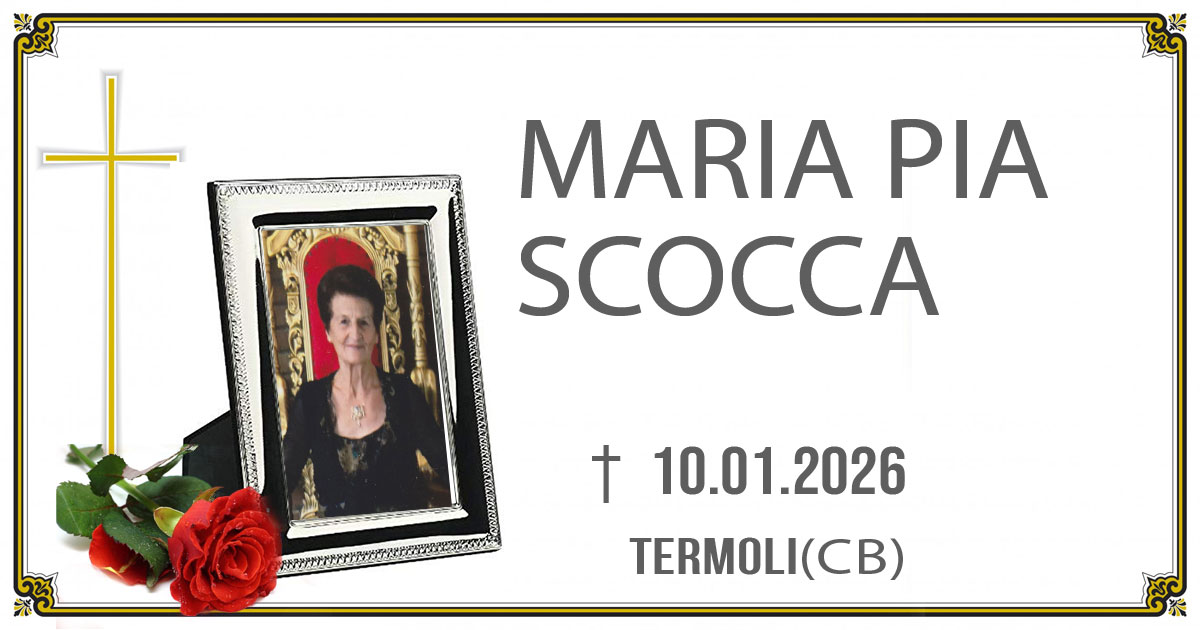 MARIA PIA SCOCCA 10/01/2026