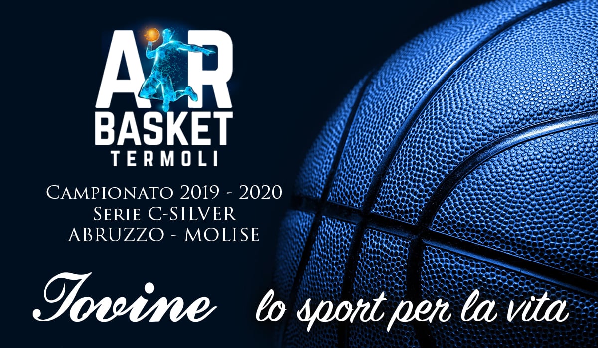 Sponsorizzazione Air Basket Termoli Campionato 2019-2020 Serie C-Silver - ABRUZZO MOLISE